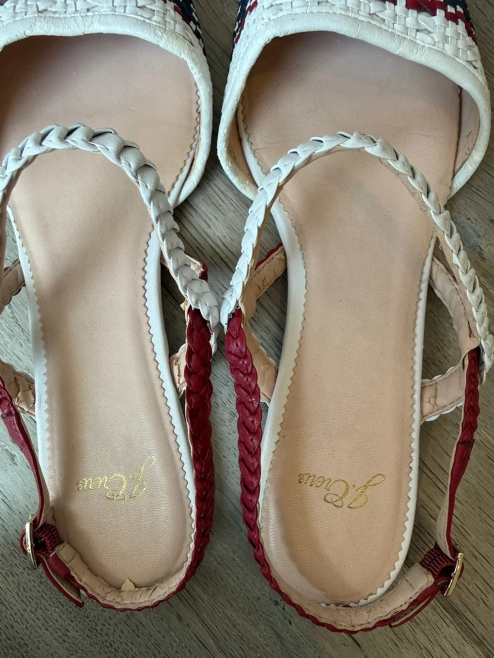 J. Crew Woven Flats Size 10